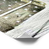 Eric Ravilious - Hallstead Road in Snow, 1936 ポスター (角)