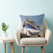 Eric Ravilious - Lifeboat at Adelburgh,  クッション (椅子)