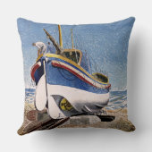 Eric Ravilious - Lifeboat at Adelburgh,  クッション (裏面)