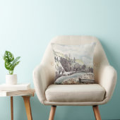 Eric Ravilious - New Year's Snow, クッション (椅子)