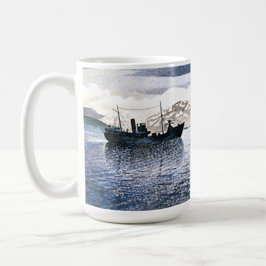 Eric Ravilious - Norway, magic realism, コーヒーマグカップ (左)