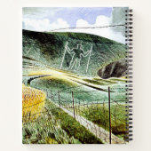 Eric Ravilious - The Wilmington Giant,  ノートブック (裏面)