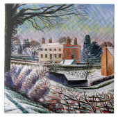 Eric Ravilious、Vicarage in Winter タイル (正面)