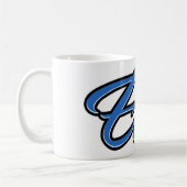 Eric Vorname Name blue Tasse Kaffeetasse コーヒーマグカップ (左)
