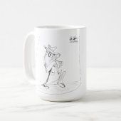Erica Crooksコミックス - 悪知恵の働く悪役 コーヒーマグカップ (正面左)