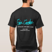 Erica Crooks - パペットピース Tシャツ (裏面)