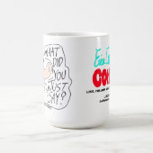 Erica Crooks Comics - 何て言ったの？ コーヒーマグカップ (中央)