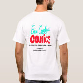 Erica Crooks Comics - 何て言ったの? Tシャツ (裏面)