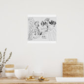 Erica Crooks Comics : Game Show scam ポスター (キッチン)