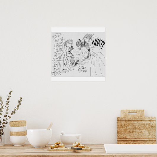 Erica Crooks Comics : Game Show scam ポスター (キッチン)