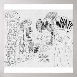 Erica Crooks Comics : Game Show scam ポスター