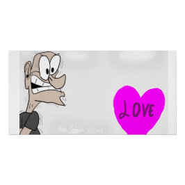 Erica Crooks Comics - Man fearing love ポスター