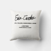 Erica Crooks Comics - sneaky villain man クッション (裏面)