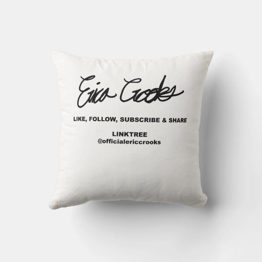 Erica Crooks Comics - sneaky villain man クッション (裏面)