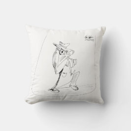 Erica Crooks Comics - sneaky villain man クッション