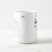 Erica Crooks Comics - sneaky villain man コーヒーマグカップ (中央)