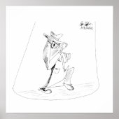 Erica Crooks Comics - sneaky villain man ポスター (正面)