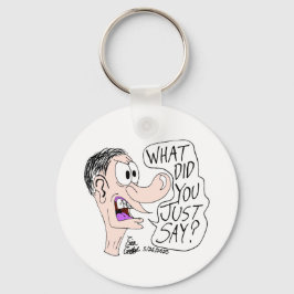 Erica Crooks Comics - What did you just say ? キーホルダー