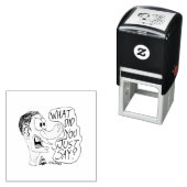 Erica Crooks Comics - What did you just say ? セルフインキングスタンプ (インサイチュ)