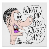 Erica Crooks Comics - What did you just say ? ポスター (正面)