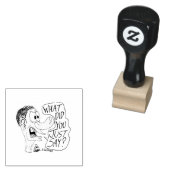 Erica Crooks Comics - What did you just say ? ラバースタンプ (押印)