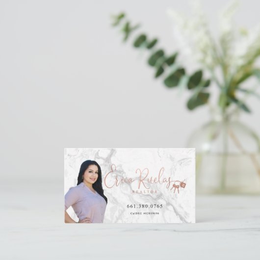 Erica R名刺 名刺 (スタンド正面)