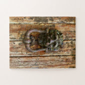 Erice Lion Knocker | Sicily's Medieval Grit ジグソーパズル (横)