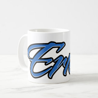 Erich Vorname Name blue Tasse Kaffeetasse コーヒーマグカップ