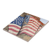 Erick、オクラホマ、米国。 ルート66 タイル (側面)