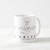 Erickaペプチド名mug コーヒーマグカップ (正面右)