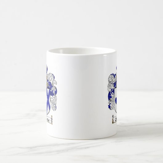 ERICKSONの家紋- ERICKSONの紋章付き外衣 コーヒーマグカップ (中央)