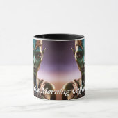 Eric's Morning Caffeineカスタマイズ可パーソナライズされた能 マグカップ (中央)