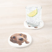 Eridoxのダックスフントの赤は子犬のJilorraのコースターをまだらにします コースター (側面)