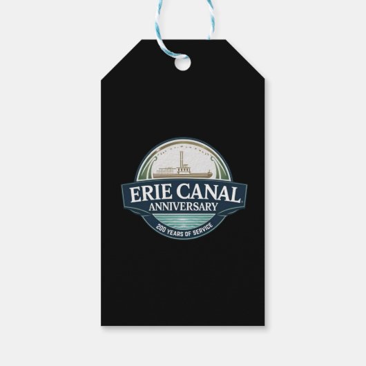 Erie Canal 200th Anniversary ギフトタグ (裏面)