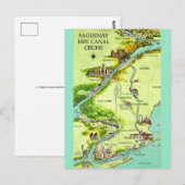 Erie Canal Cruise Vintage Postcard ポストカード (正面/裏面)