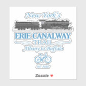 Erie Canalwayトレイル(RT2) シール (シート)