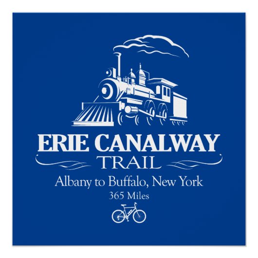 Erie Canalwayトレイル(RT) ポスター (正面)