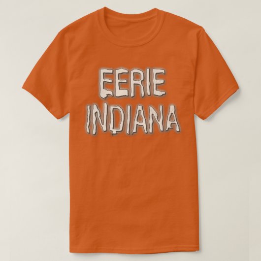 Erie Indianaヴィンテージ90sカルトホラーショー Tシャツ (デザイン正面)