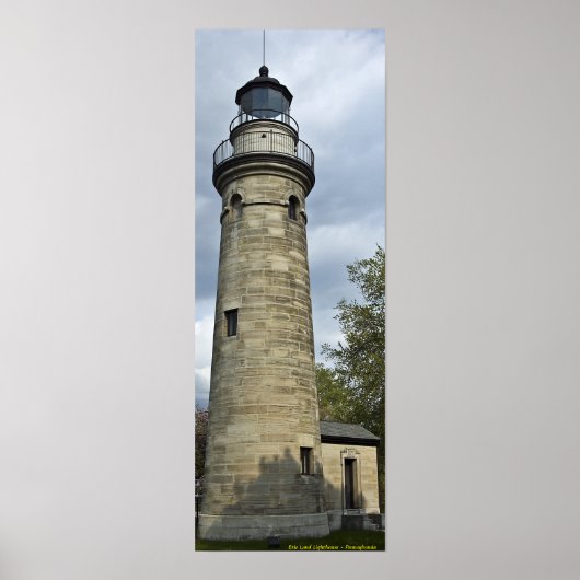 Erie Land Lighthouse - Pennsylvania ポスター (正面)