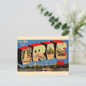 Erie Pennsylvania Greeting Postcard ポストカード (スタンド正面)