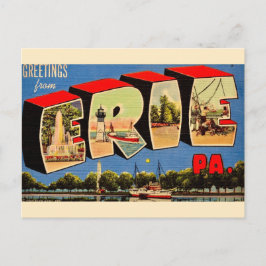 Erie Pennsylvania Greeting Postcard ポストカード