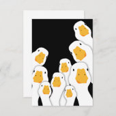 Erie Surveillance:宇宙からのGeese Monitoring (正面/裏面)