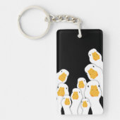 Erie Surveillance:宇宙からのGeese Monitoring キーホルダー (正面)