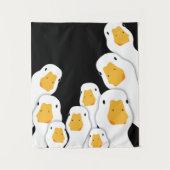 Erie Surveillance:宇宙からのGeese Monitoring タペストリー (正面)