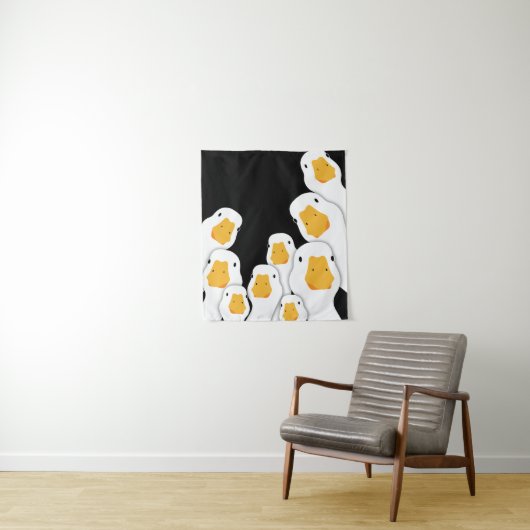 Erie Surveillance:宇宙からのGeese Monitoring タペストリー (インサイチュ)