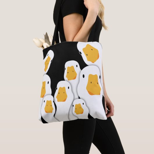 Erie Surveillance:宇宙からのGeese Monitoring トートバッグ (クローズアップ)