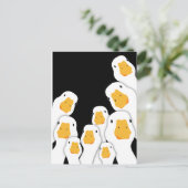 Erie Surveillance:宇宙からのGeese Monitoring ポストカード (スタンド正面)