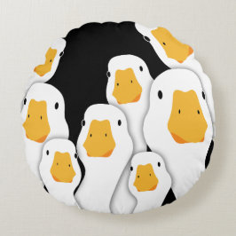 Erie Surveillance:宇宙からのGeese Monitoring ラウンドクッション