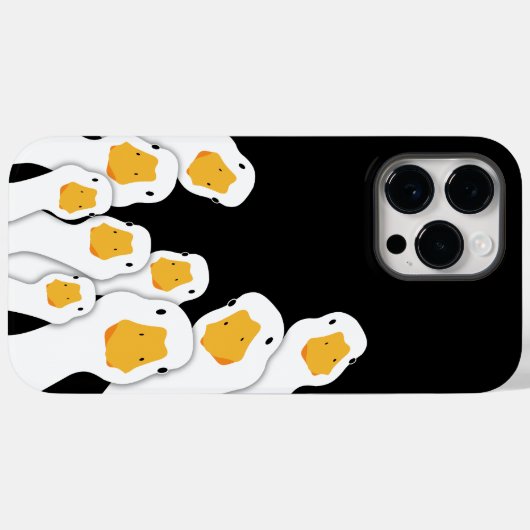 Erie Surveillance:宇宙からのGeese Monitoring Case-Mate iPhoneケース (裏面 (横))