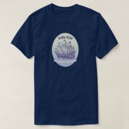 ErieTall湖の船が旅行ノベルティ店へ Tシャツ